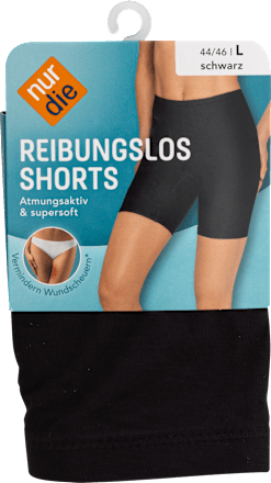 Shorts Reibungslos schwarz, Gr. 44/46 nur die