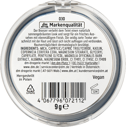 Bronzer mattificante in polvere Silk'n Sun - n. 030 trend !t up