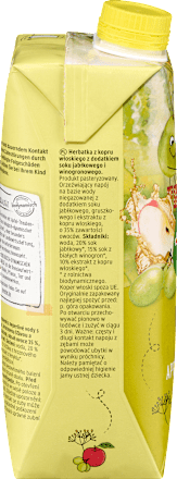 Feniklový čaj s jablkovo-hroznovou šťavou dmBio