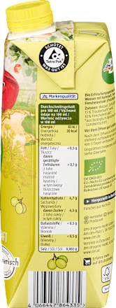 Sok od jabuke i grožđa s negaziranom vodom i ekstraktom komorača dmBio