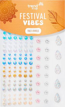 Gesichtssteine Festival Vibes 020 trend !t up