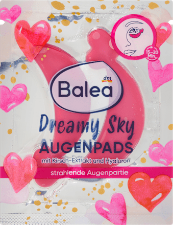 Augenpads Dreamy Sky Herz (1 Paar) Balea