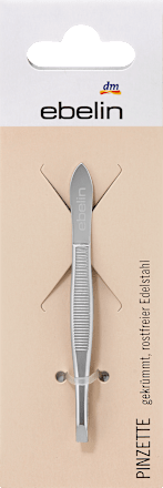 Szemöldökcsipesz, hajlított végű ebelin