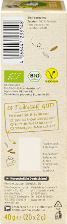 Kräutertee Fenchel dmBio