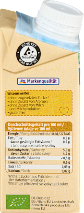 Haferdrink Banane ab 1 Jahr dmBio