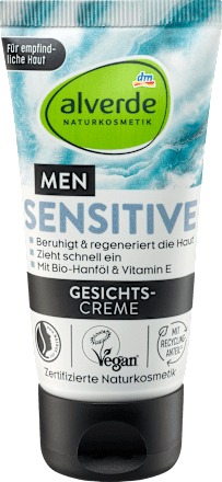 Sensitive Nature krema za lice  alverde NATURKOSMETIK MEN