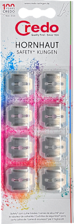 Hornhautentferner Ersatzklingen Safety Hobel Credo