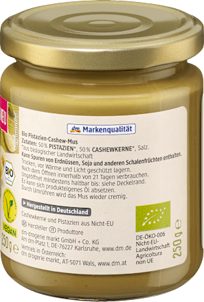 Cashewmus mit Pistazien dmBio
