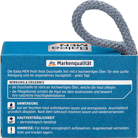 Seifenstück Fresh Balea MEN