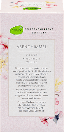 Eau de Parfum Naturduft Abendhimmel  alverde NATURKOSMETIK
