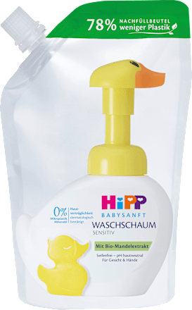 Baby Waschschaum sensitiv Nachfüllbeutel HiPP Babysanft