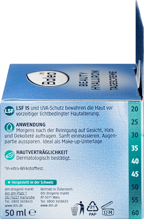 Gesichtscreme Beauty Hylaron LFS 15 Balea