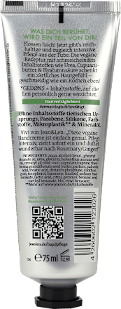 Handcreme Rosemary & Ginger 5 % Urea Jean&Len