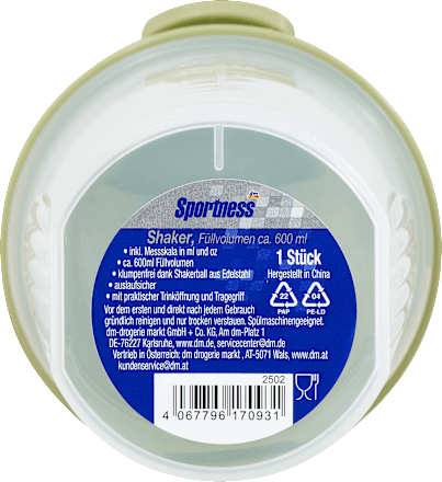 Shaker Matchafarbe Sportness