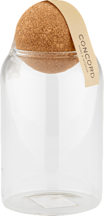 Vorratsglas mit Korkkugel groß keine Marke