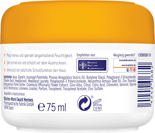 Calendula Gesichtspflege Bübchen