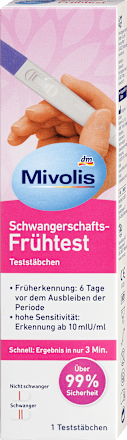 Schwangerschaftsfrühtest Stäbchen Mivolis