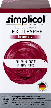 Textilfesték rubint vörös  Simplicol