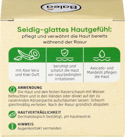 Fester Rasierschaum Aloe Vera & Kiwi Balea