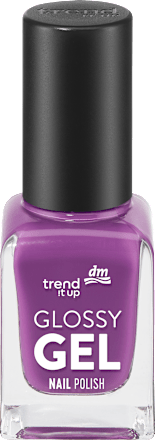 Nagellack Glossy Gel 160 Dark Plum Purple trend !t up
