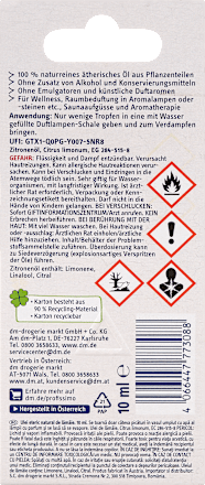 Ätherisches Öl Zitrone Profissimo