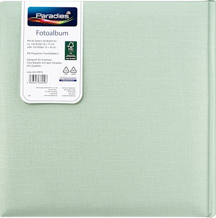 Fotoalbum mit Leineneinband Jumbo Happy Memories Paradies