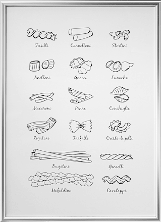 Bilderrahmen Mayfield 30x45 cm, silber  Paradies