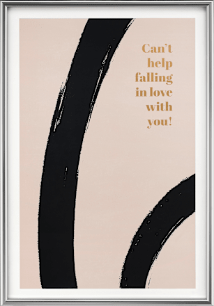 Bilderrahmen Mayfield 30x45 cm, silber  Paradies