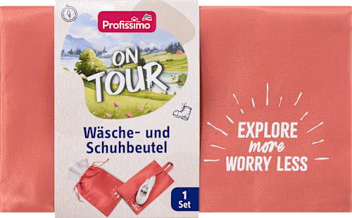 Set vrečke za perilo in vrečke za čevlje ON TOUR, 2-delni Profissimo