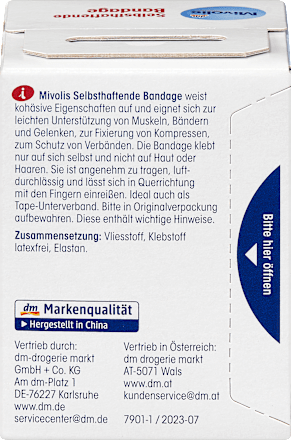 Bandage Selbsthaftend Mivolis