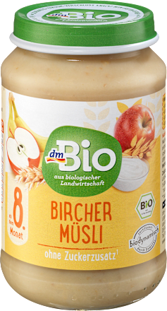 Frucht & Getreide mit Bircher Müsli dmBio
