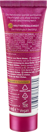 Handcreme warm wishes Balea