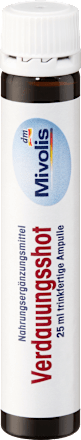 shot pro dobré trávení 7x25 ml Mivolis