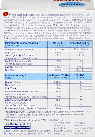 Verdauungsshot Mivolis