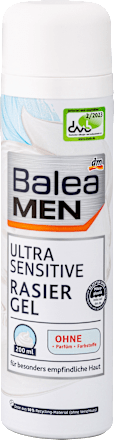 Gél na holenie Ultra Sensitive Balea MEN