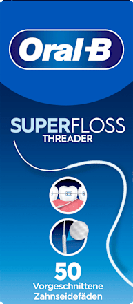 Zahnseide Superfloss Threader  Oral-B