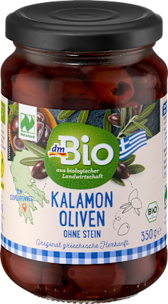 Bio olive kalamon v slanici, brez koščic dmBio