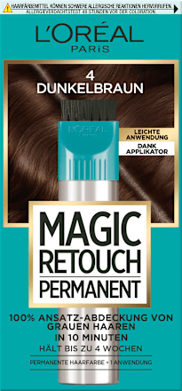 Magic Retouch Permanente Ansatz-Abdeckung - Nr. 4 Dunkelbraun L'ORÉAL PARiS MAGIC RETOUCH