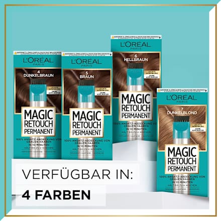 Magic Retouch Permanente Ansatz-Abdeckung - Nr. 4 Dunkelbraun L'ORÉAL PARiS MAGIC RETOUCH