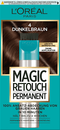 Magic Retouch Permanente Ansatz-Abdeckung - Nr. 4 Dunkelbraun L'ORÉAL PARiS MAGIC RETOUCH