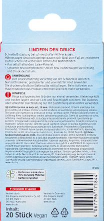 Hühneraugenpflaster Druckschutzringe Balea