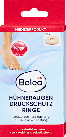 Hühneraugenpflaster Druckschutzringe Balea
