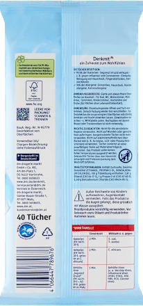 Maramice za dezinfekciju Denkmit