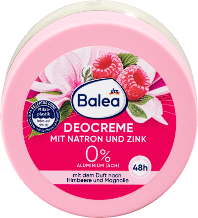 Deodorant v obliki kreme z vonjem maline in magnolije Balea