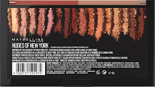 Lidschattenpalette Nudes Of New York MAYBELLINE NEW YORK