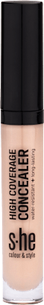 Korektor High Coverage Concealer - 195/004 s-he colour&style