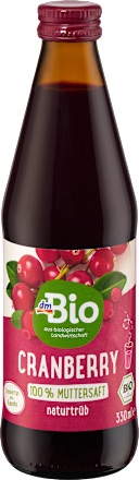 Cranberry Saft naturtrüb dmBio