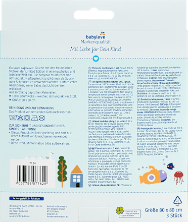 Pamučne pelene, više vrsta babylove