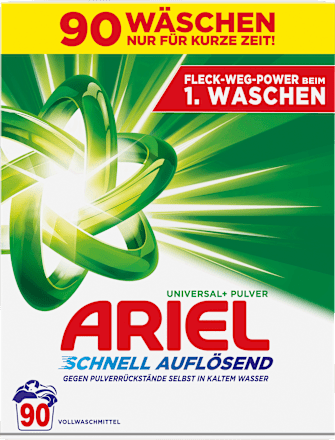 Vollwaschmittel Universal + Pulver  ARIEL