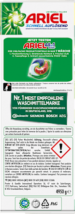 Vollwaschmittel Universal + Pulver  ARIEL